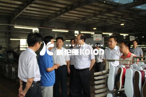 省統(tǒng)計局領導一行蒞區(qū)參觀調研企業(yè)發(fā)展情況