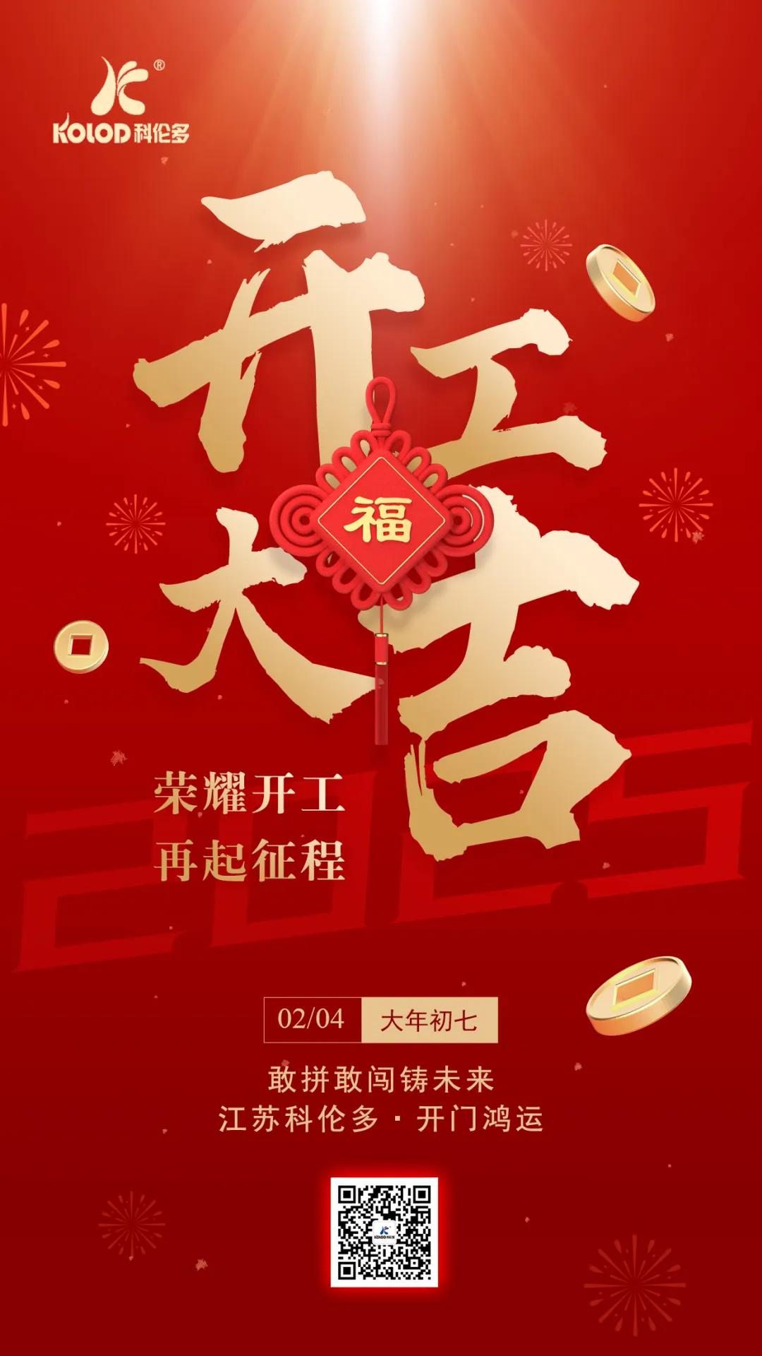 榮耀開工 再起征程 | 江蘇科倫多2025年開工大吉！